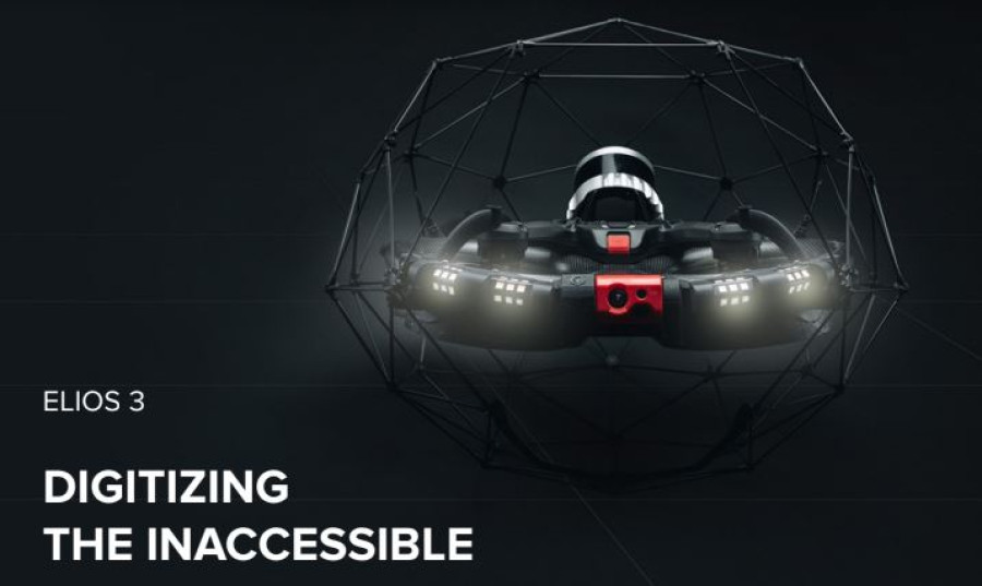Elios 3 - Drone Indoor con Mappatura 3D in Tempo Reale